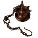 Traditional Brass Hanging Oil Lamp With Chain